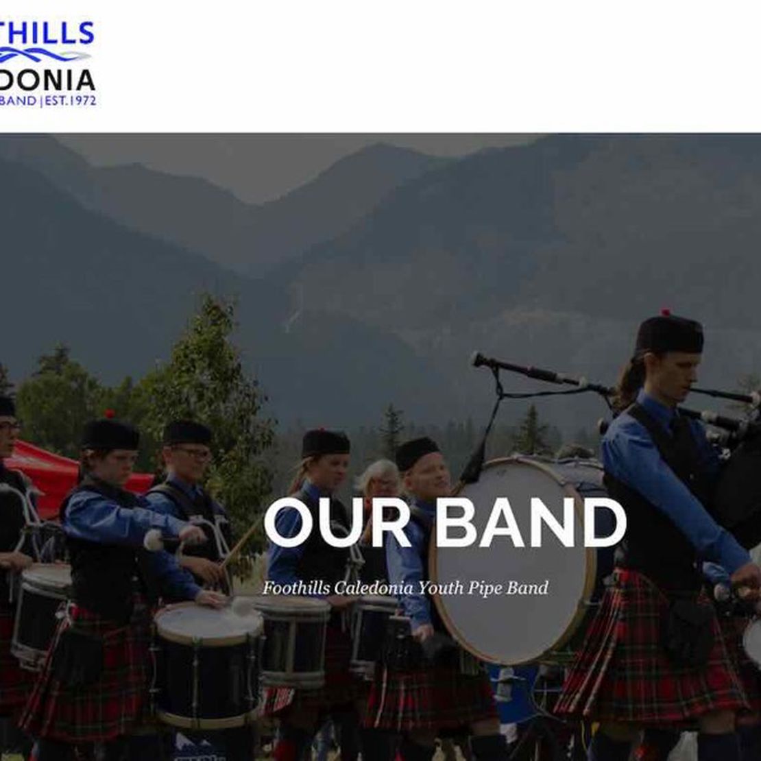 Foothills Caledonia Youth Pipe Band