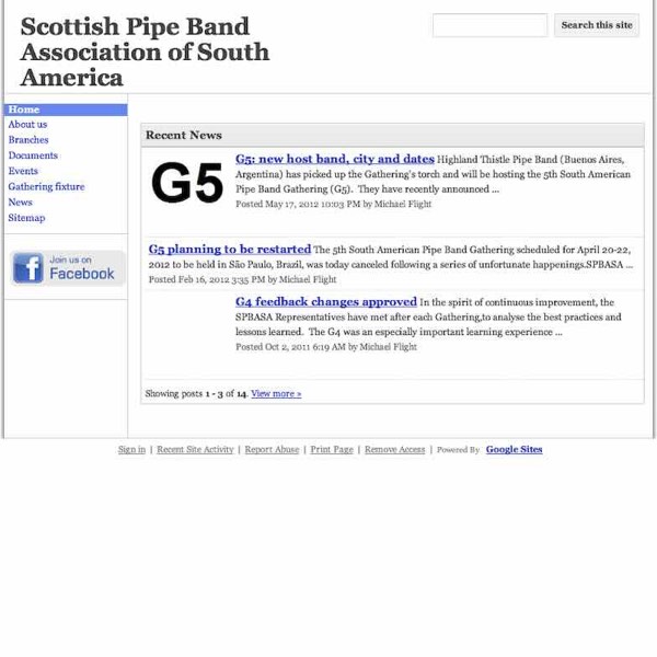 scottish pipe band association of south america