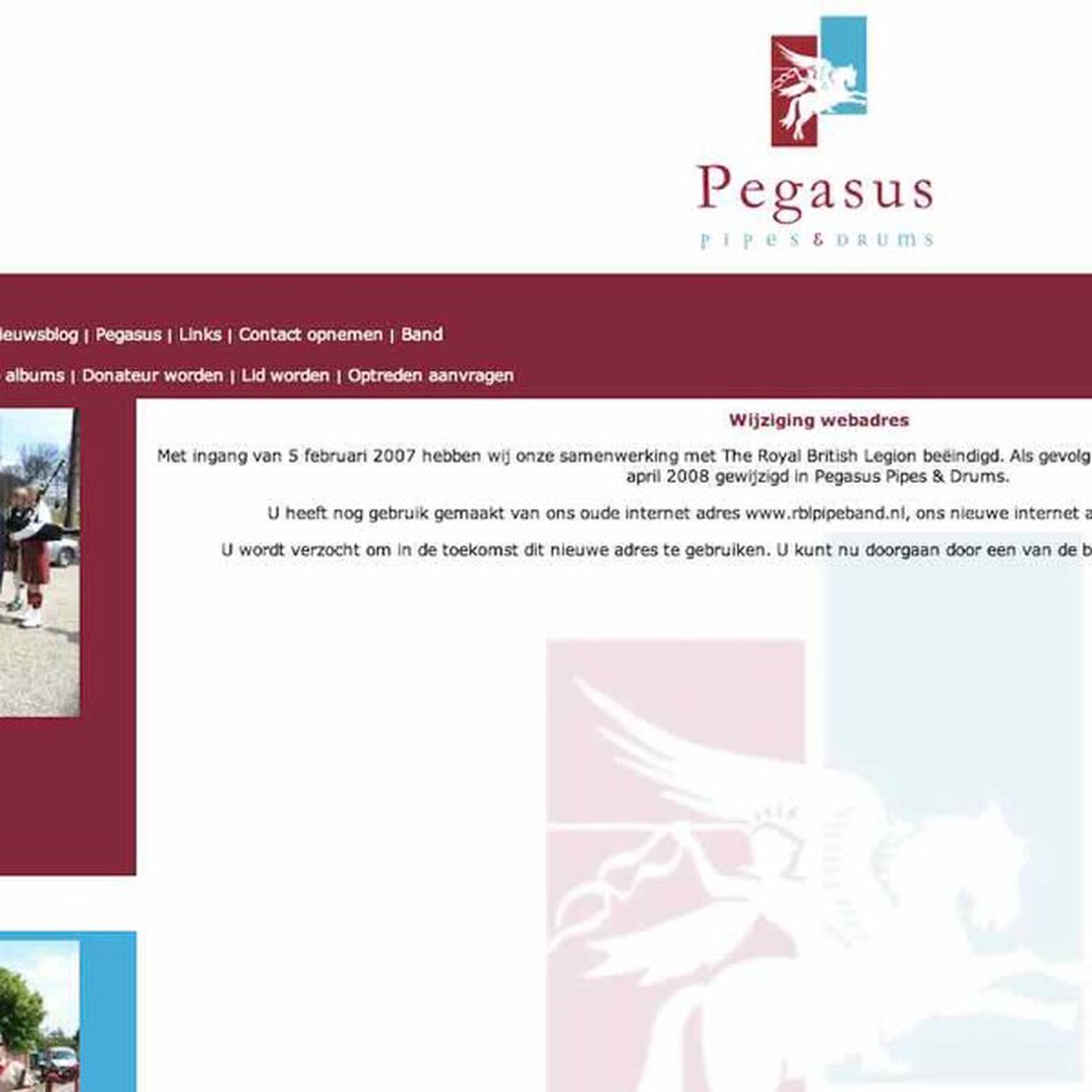 pegasus pipes & drums