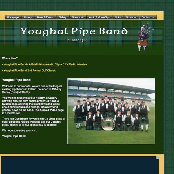 youghal pipe band