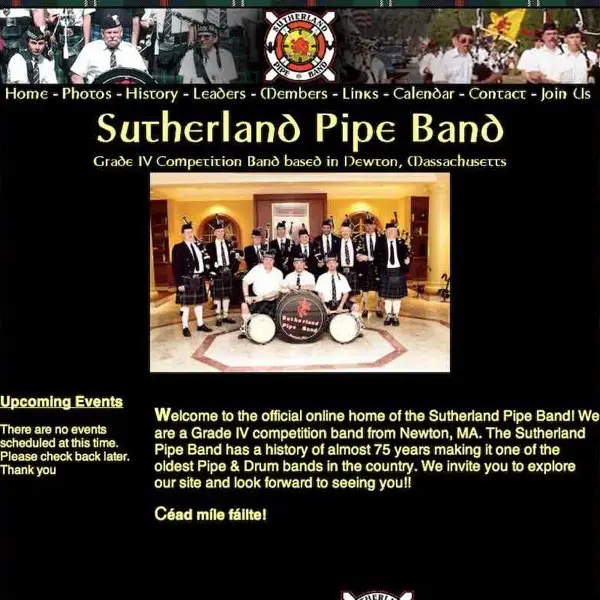 Sutherland Pipe Band