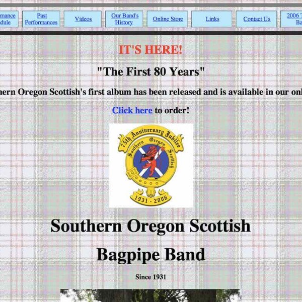 southern oregon scottish bagpipe band