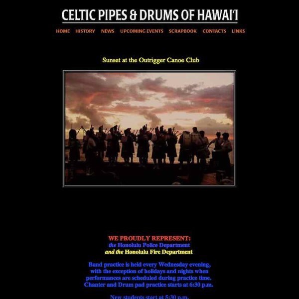 celtic pipes and drums of hawaii