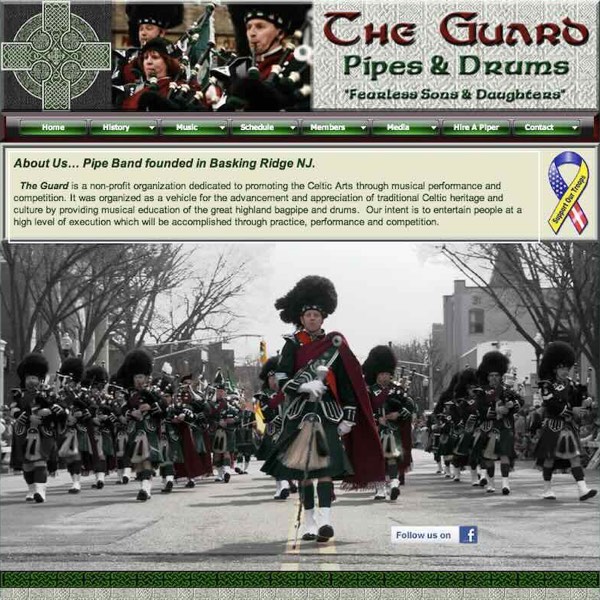 guard pipes and drums