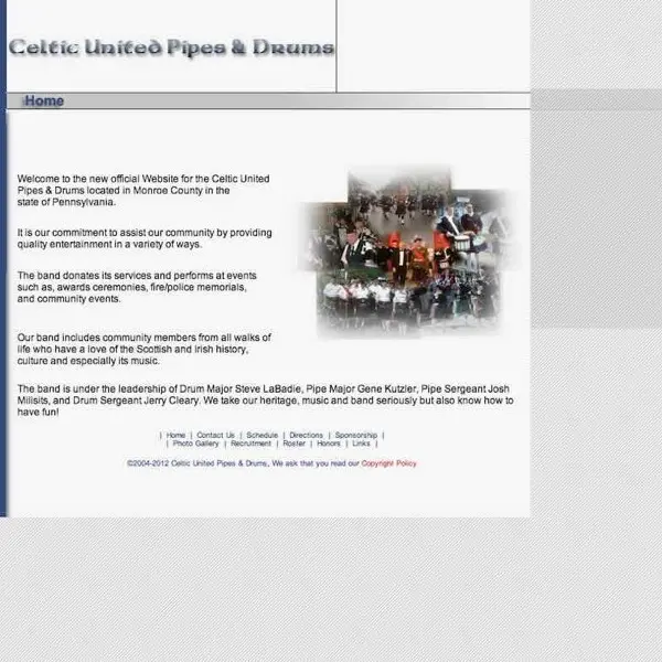 Celtic United Pipes and Drums