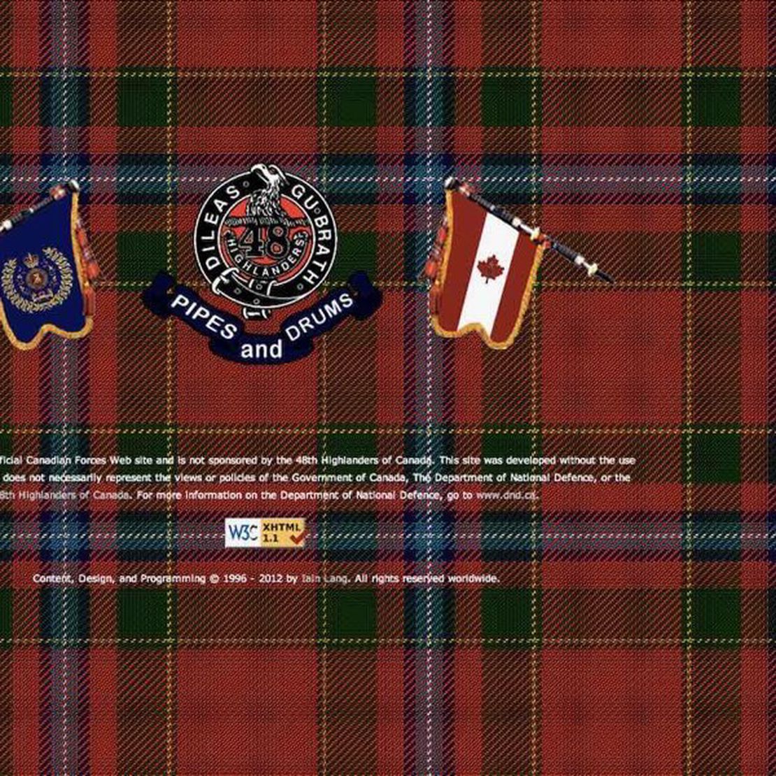 48th highlanders of canada pipes and drums