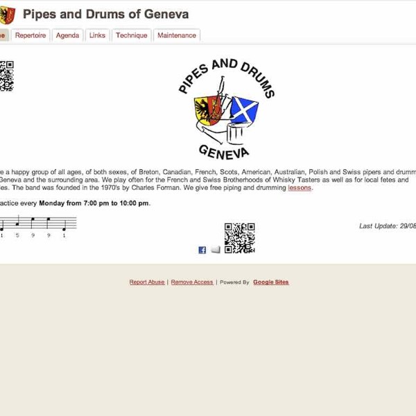 pipes and drums of geneva