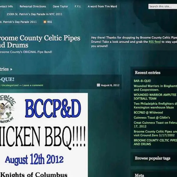 Broome County Celtic Pipes and Drums