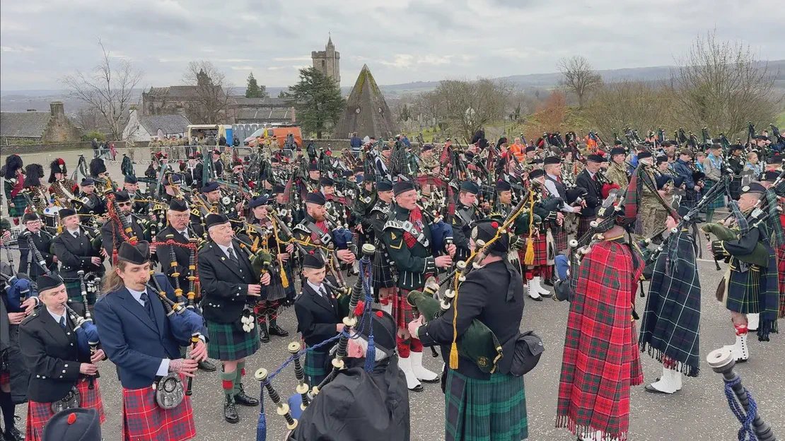 American Bagpiper