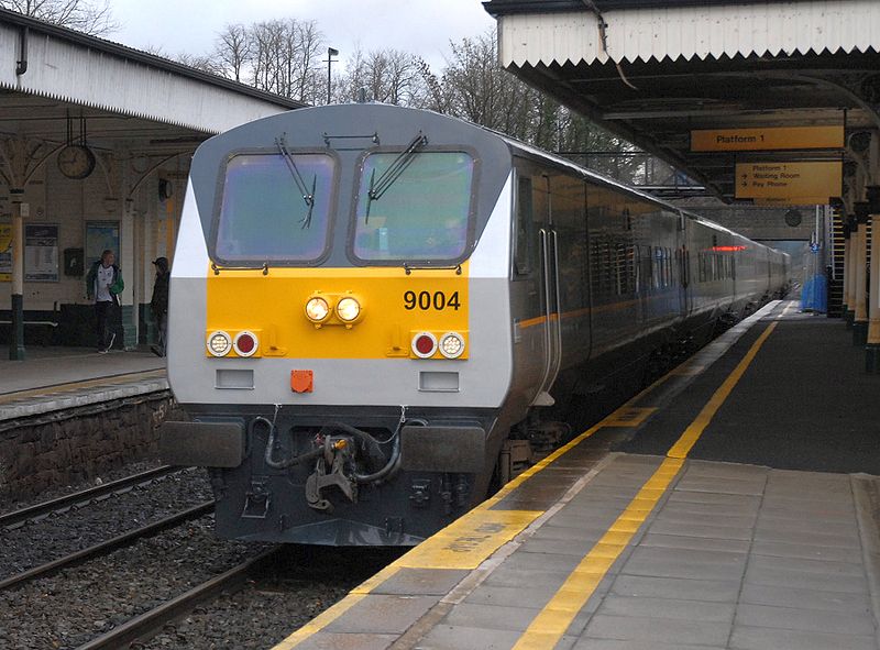 The Dublin-Belfast railway line is completed