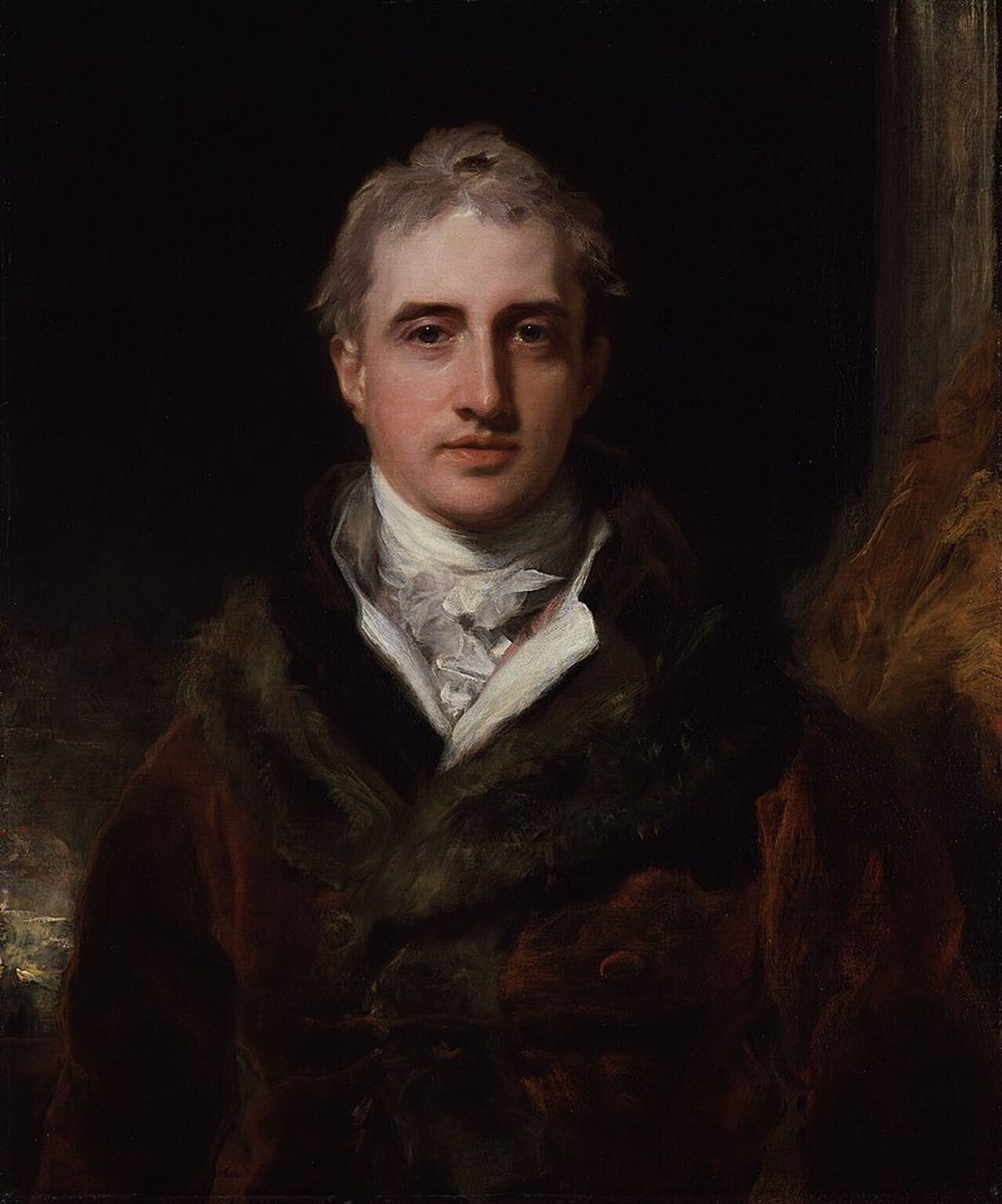 Robert Stewart, Viscount Castlereagh, commits suicide by cutting his throat with a penknife