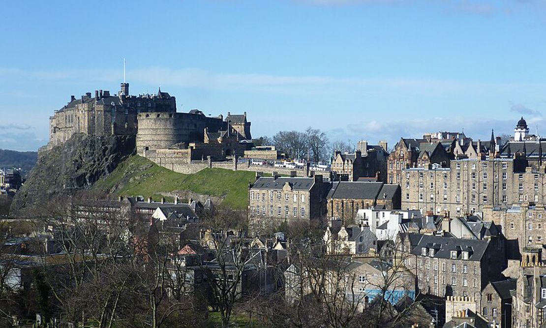 Edinburgh Castle taken from English, reversing English encroachments against independent Scotland