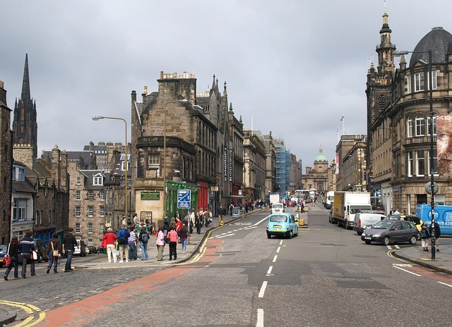 Foundation is laid for the George IV Bridge, Edinburgh