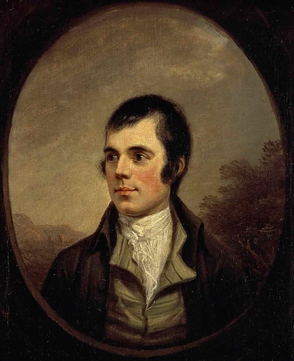 Robert Burns, died